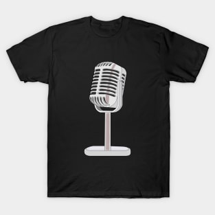 Hand Drawn Microphone T-Shirt